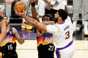 leyu-表现低迷遭艾顿完爆 浓眉：输球责任在我 我会反弹