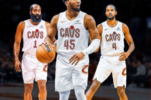 乐鱼体育官网-锁定季后赛席位！美媒：哈登和米切尔能带领骑士走多远？